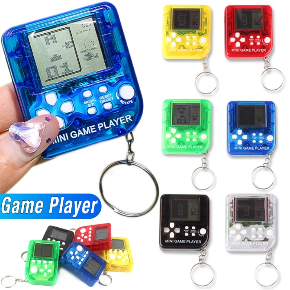 Gaming Console Keychain - Taşınabilir Mini El Oyun Konsolu Klasik