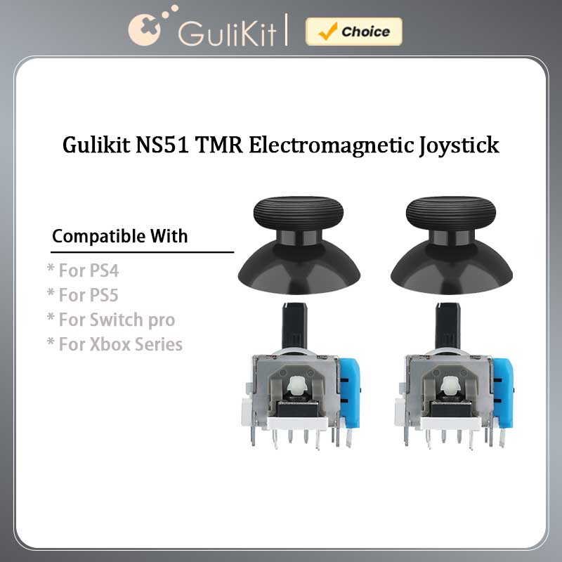 Gaming Console In Tv - GuliKit NS51 TMR Joystick, Çubuk Kapağıyla,