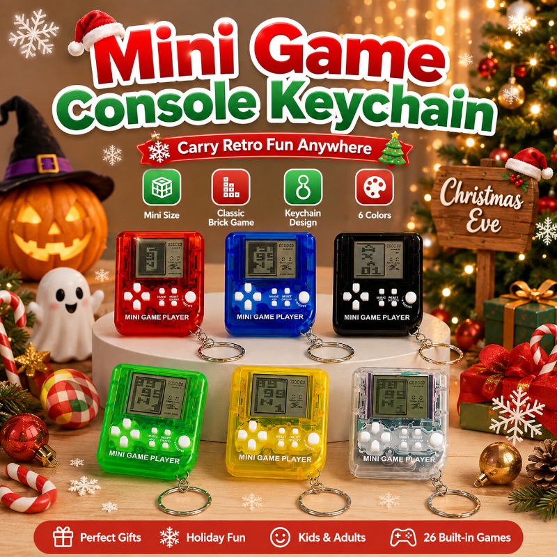 Mini Tetris Oyun Konsolu Anaht - Gaming Console Keychain incelemesi ve fiyatı